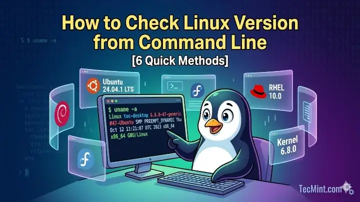 Check Linux OS Name and Kernel Version