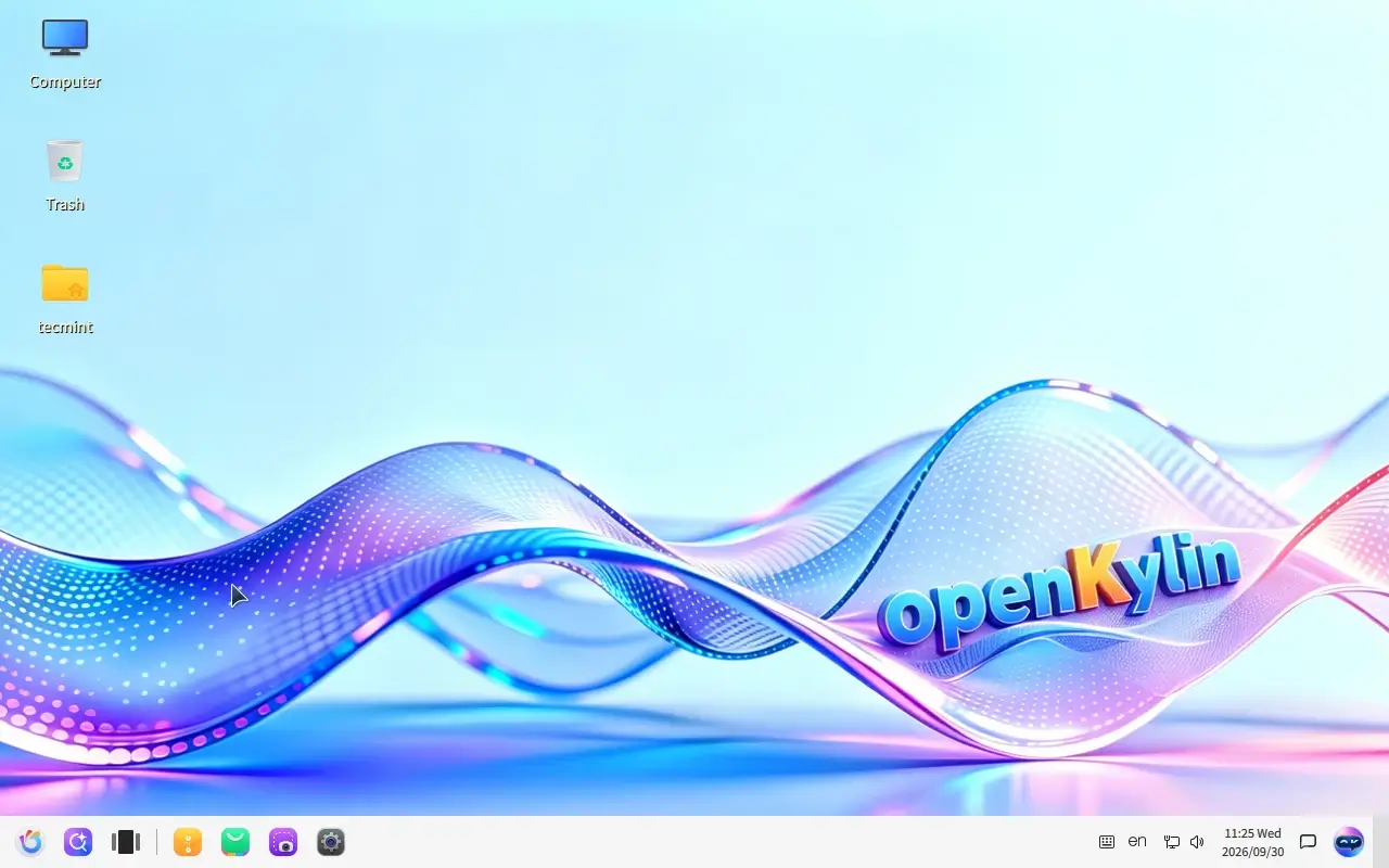 OpenKylin Desktop