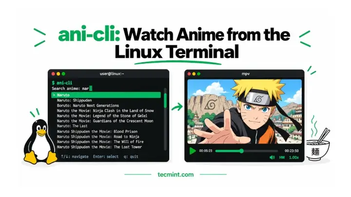 ani-cli: Watch Anime from the Linux Terminal